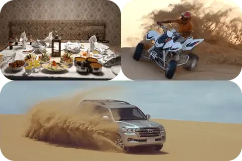 Evening VIP Desert Safari with Quad Bike